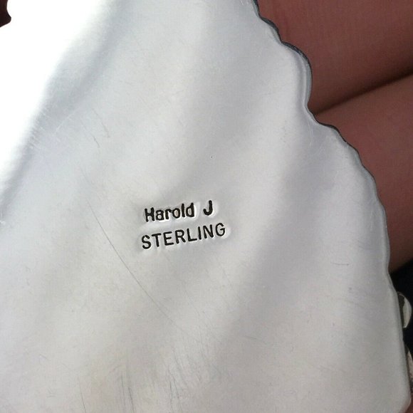 Navajo Sterling Silver Necklace Pendant Length 20 - Picture 12 of 12